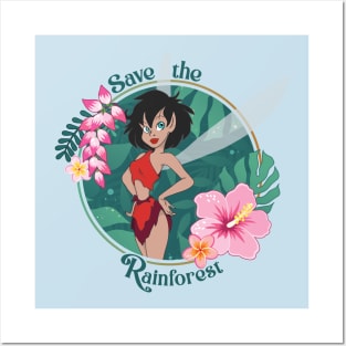 Save the Rainforest Posters and Art